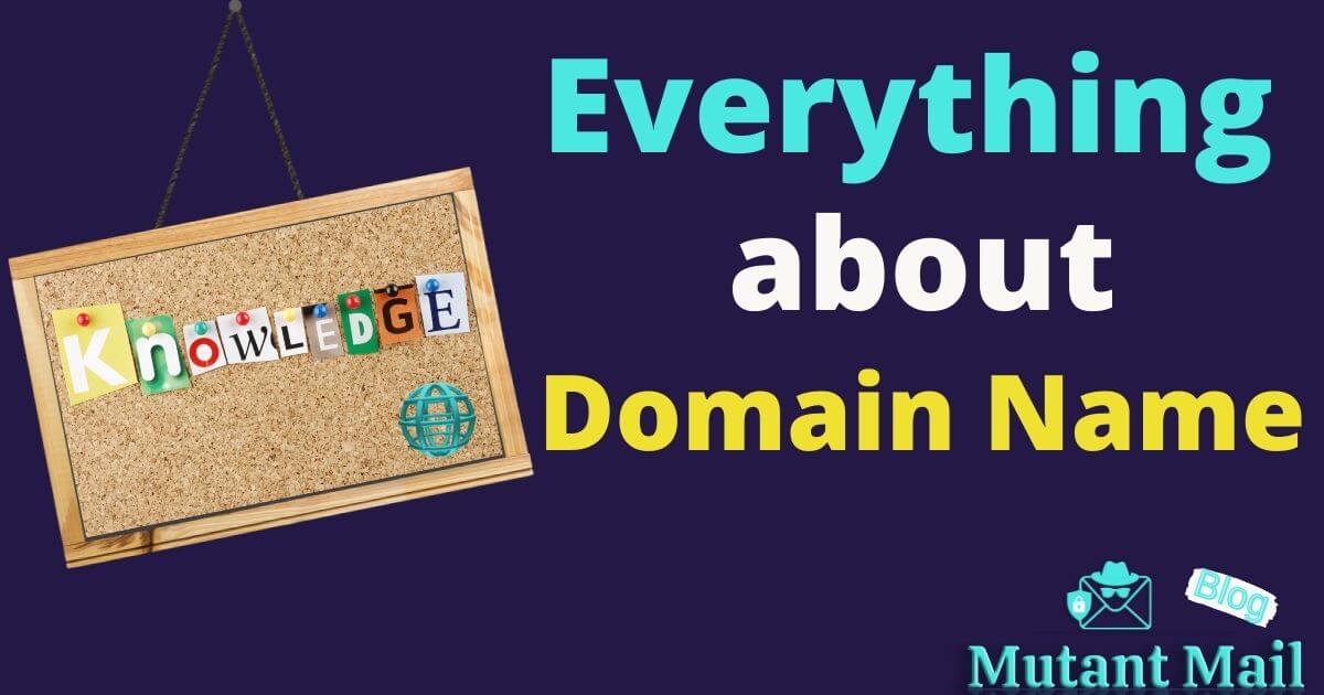 Everything about Domain name